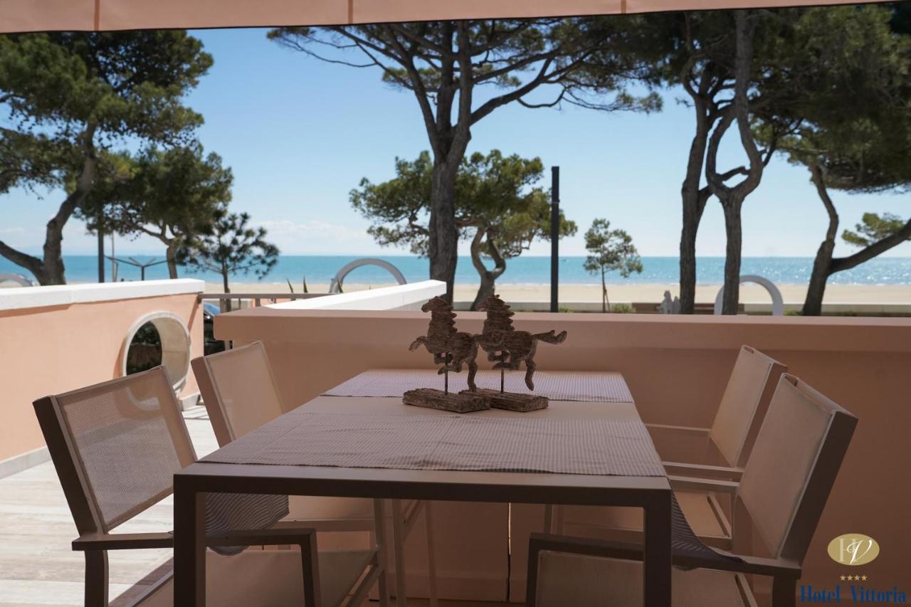 Appartamento Fronte Mare Villa Lory Lignano Sabbiadoro Eksteriør bilde